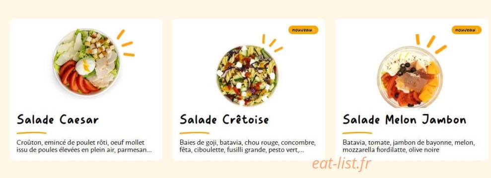 La Croissanterie — carte page 4