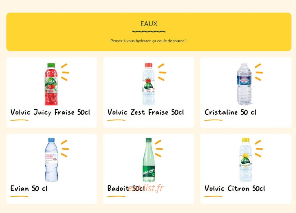 La Croissanterie — carte page 14