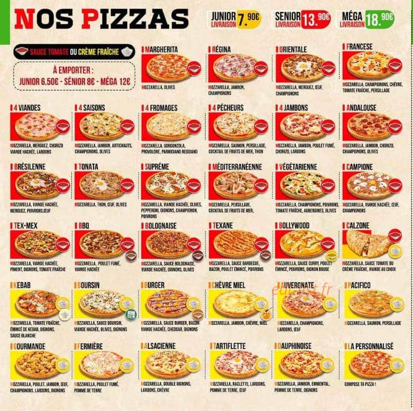 Sully pizza — carte page 2