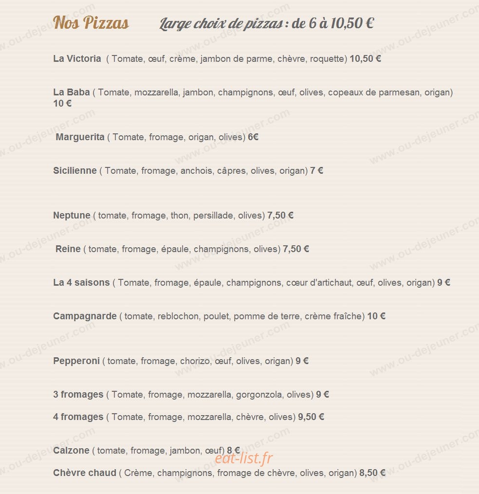 La Victoria — carte page 3