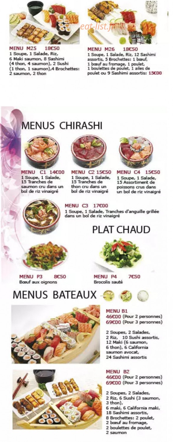 Enjoy Sushi — carte page 12
