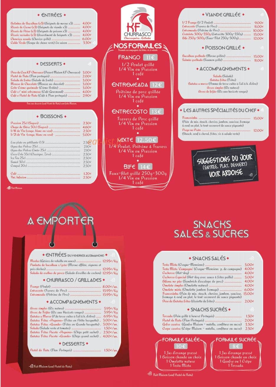 Kf churrasco — carte page 1