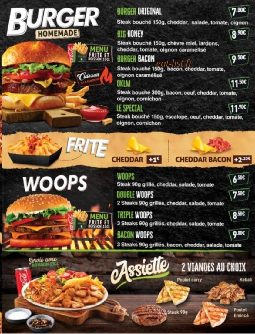 Special  et Fresh — carte page 5