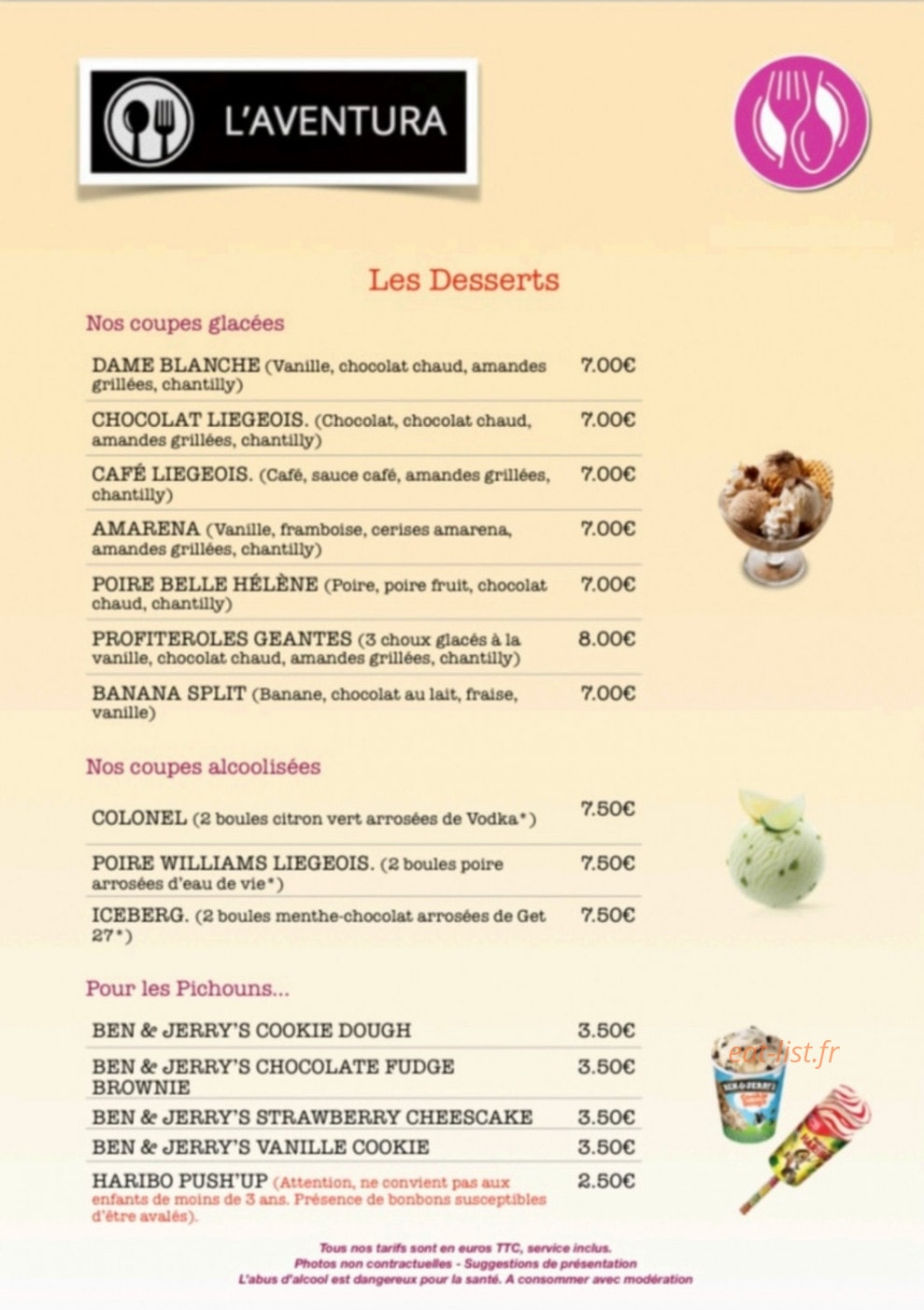 L'Aventura — carte page 11
