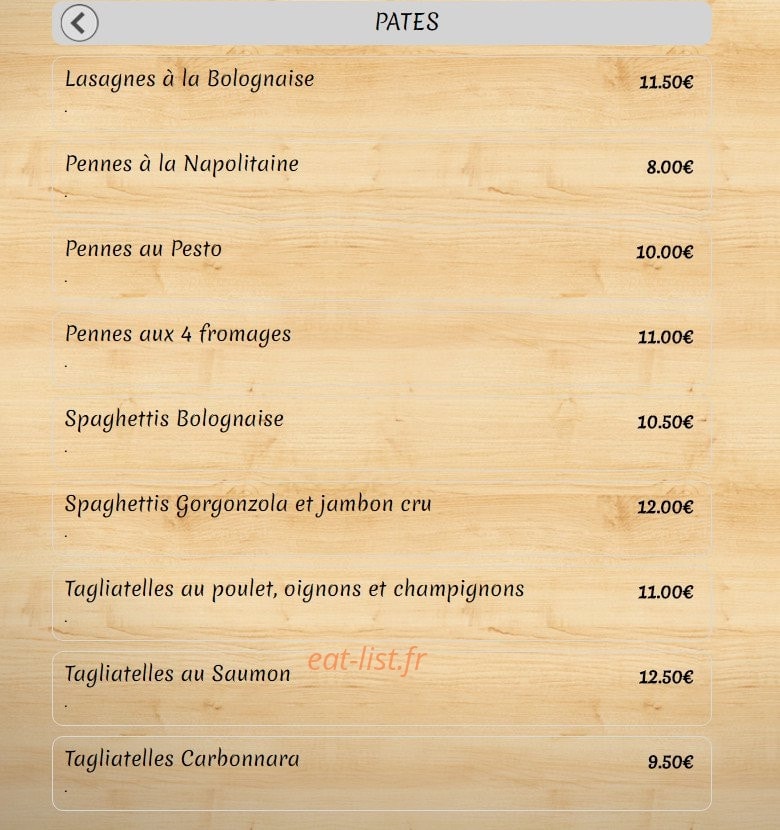 L'imprévu — carte page 5