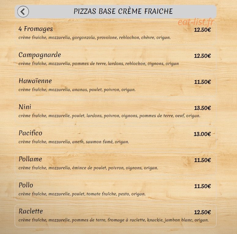L'imprévu — carte page 3