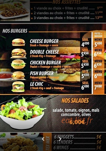 Le comptoir des halles — carte page 3
