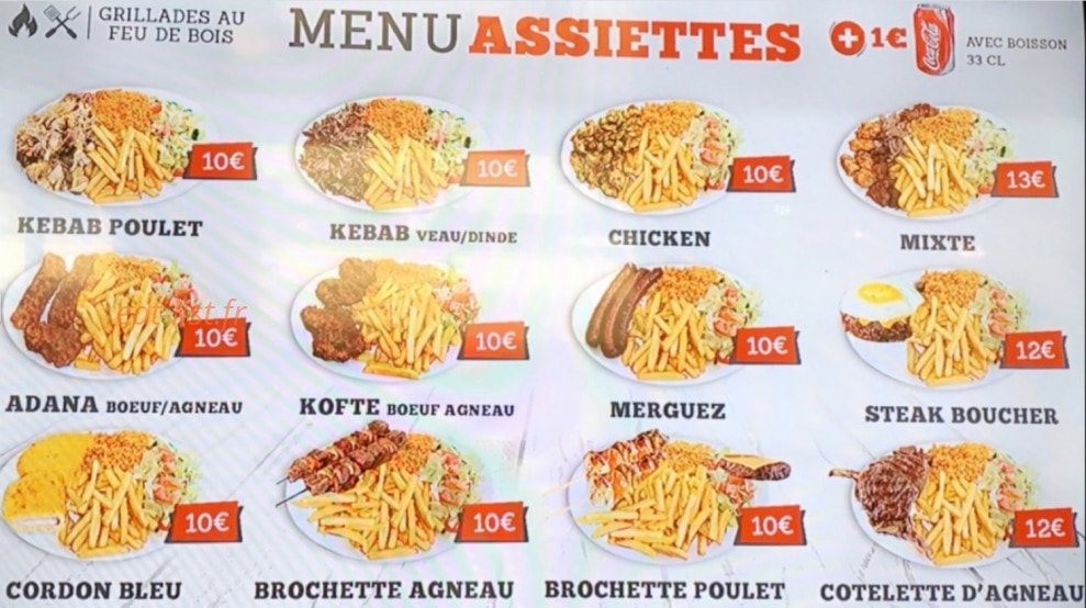 Izmir Grill — carte page 4