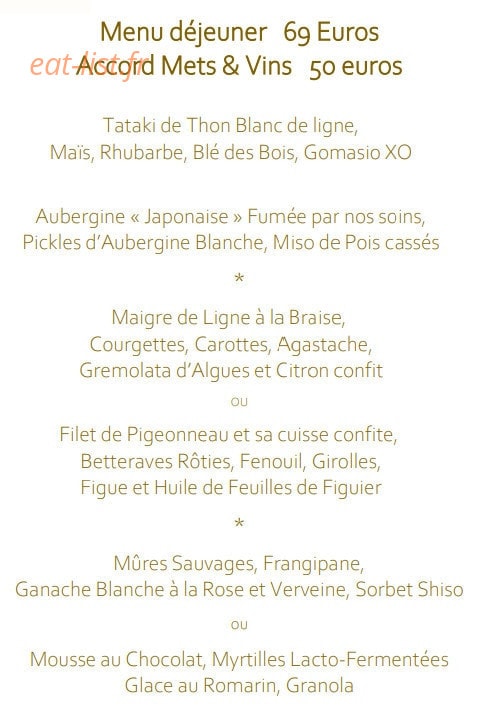 Ruche — carte page 1