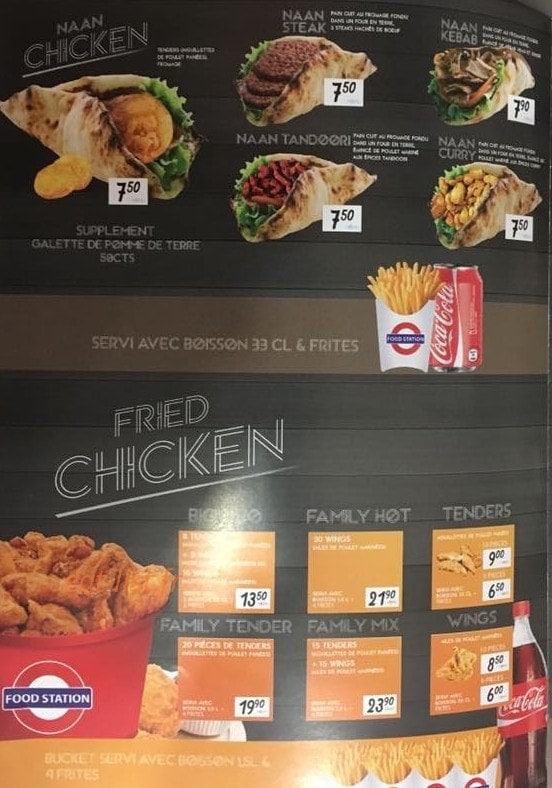 Tacos Food Station — carte page 4