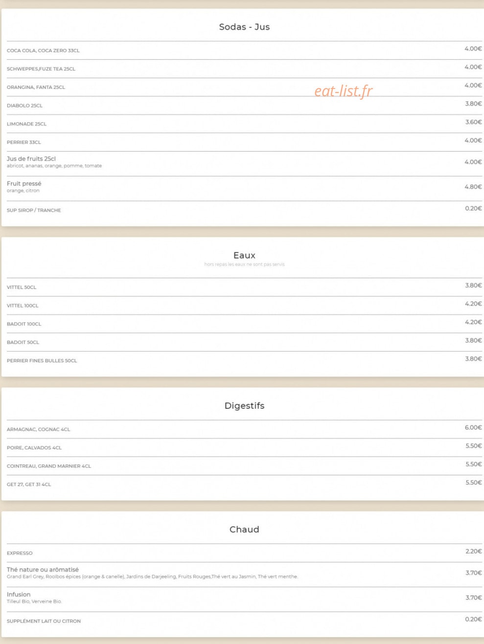 La Providence — carte page 6