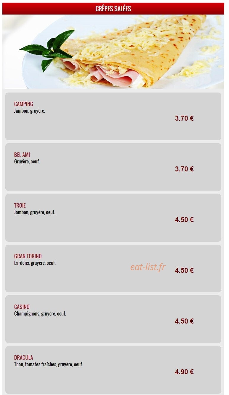 Pizza Show — carte page 12
