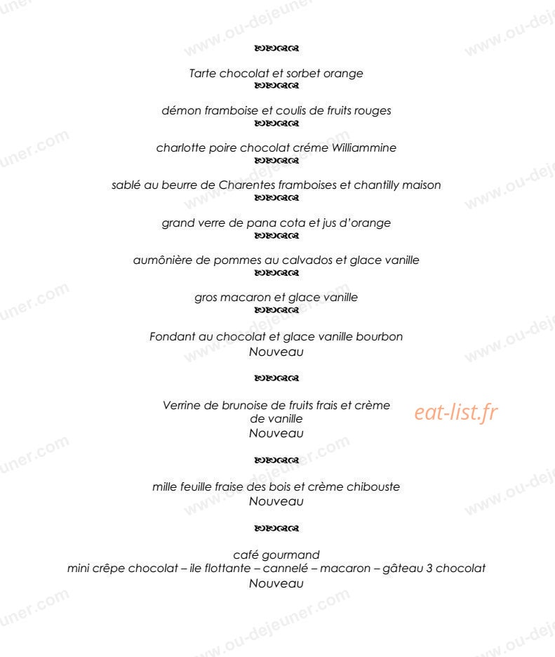 Frankewitz Traiteur — carte page 5
