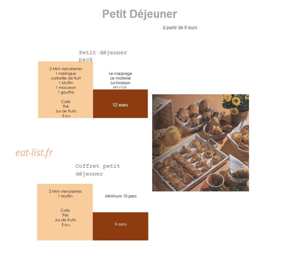Frankewitz Traiteur — carte page 9
