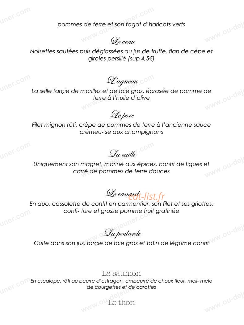 Frankewitz Traiteur — carte page 3