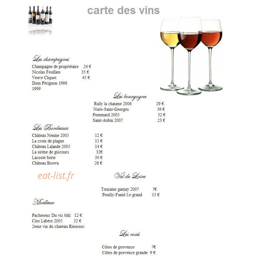 Frankewitz Traiteur — carte page 12