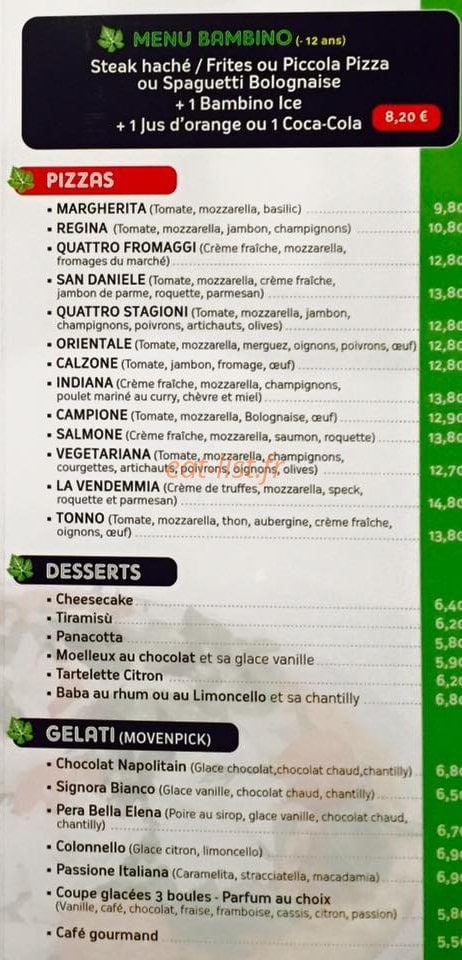 La Vendemmia — carte page 3