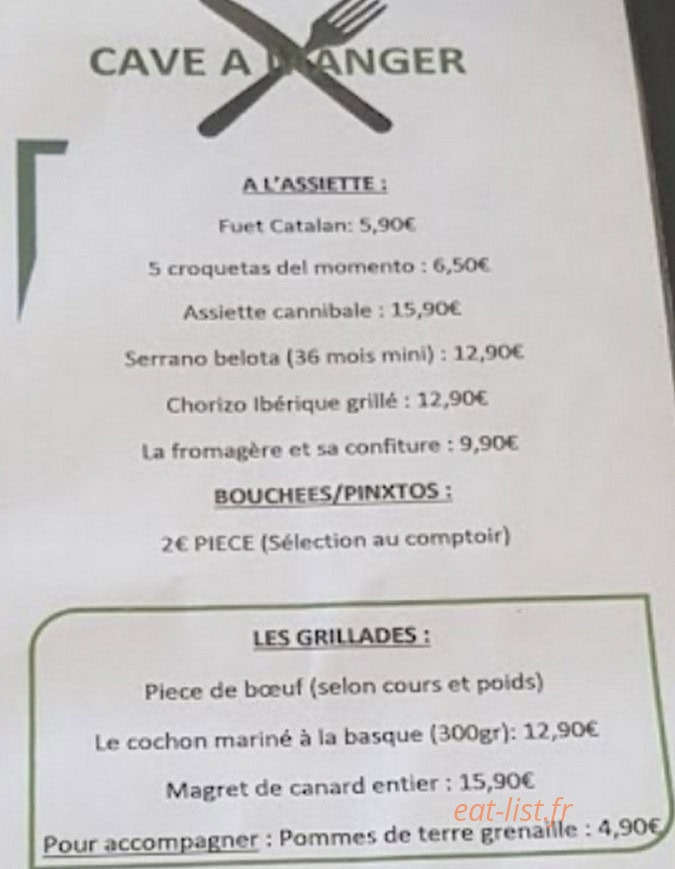 La cabane — carte page 1