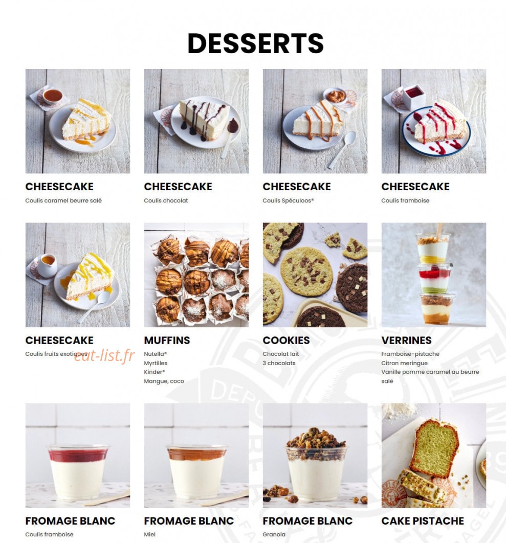 Bagelstein — carte page 5