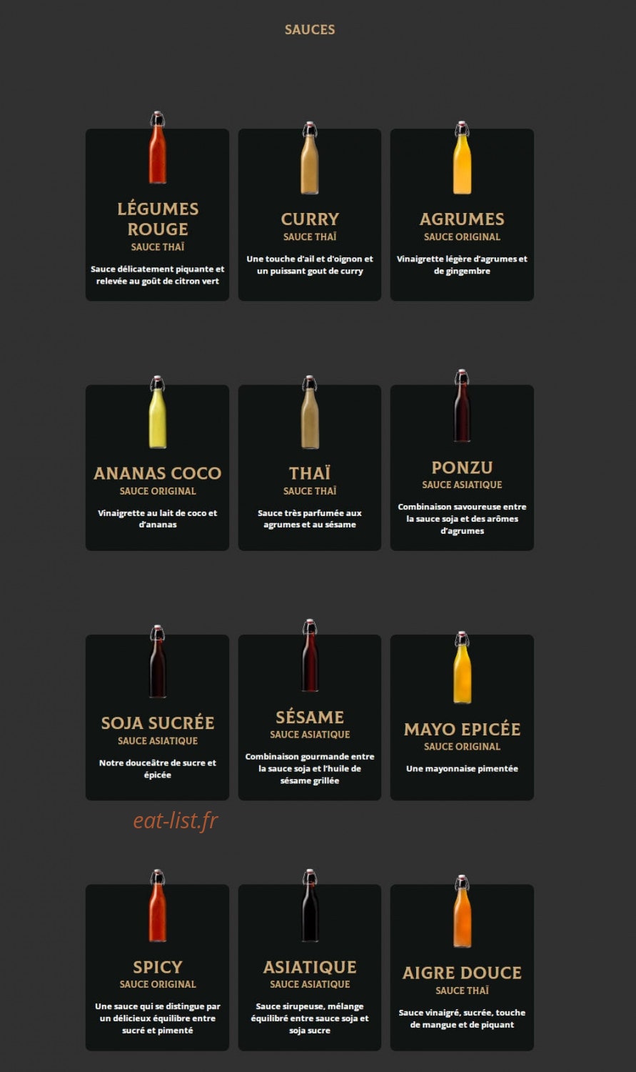 Khaan Burger & Poke — carte page 4