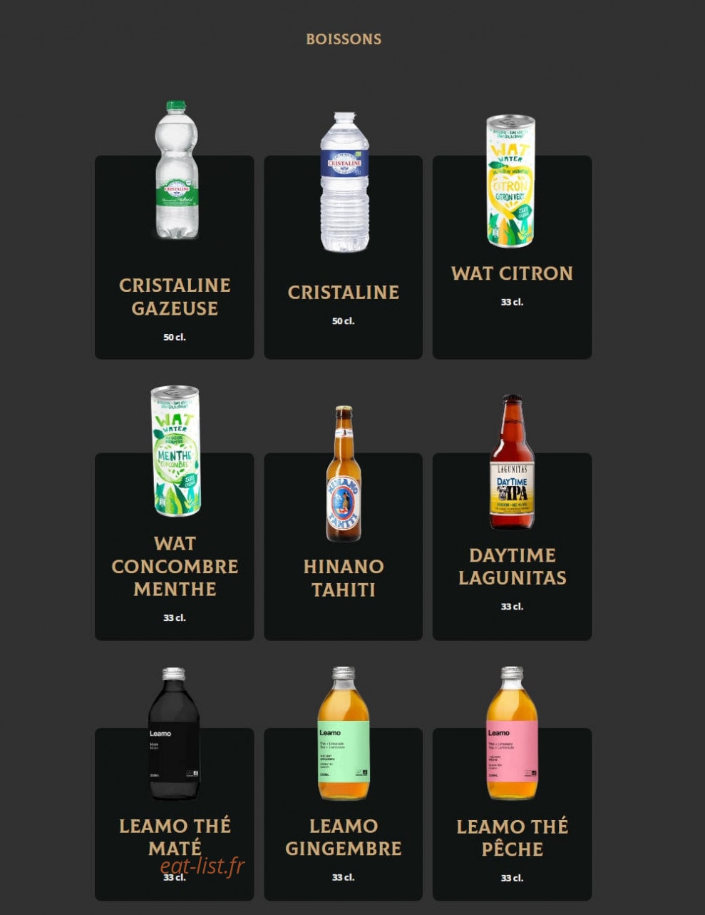 Khaan Burger & Poke — carte page 6