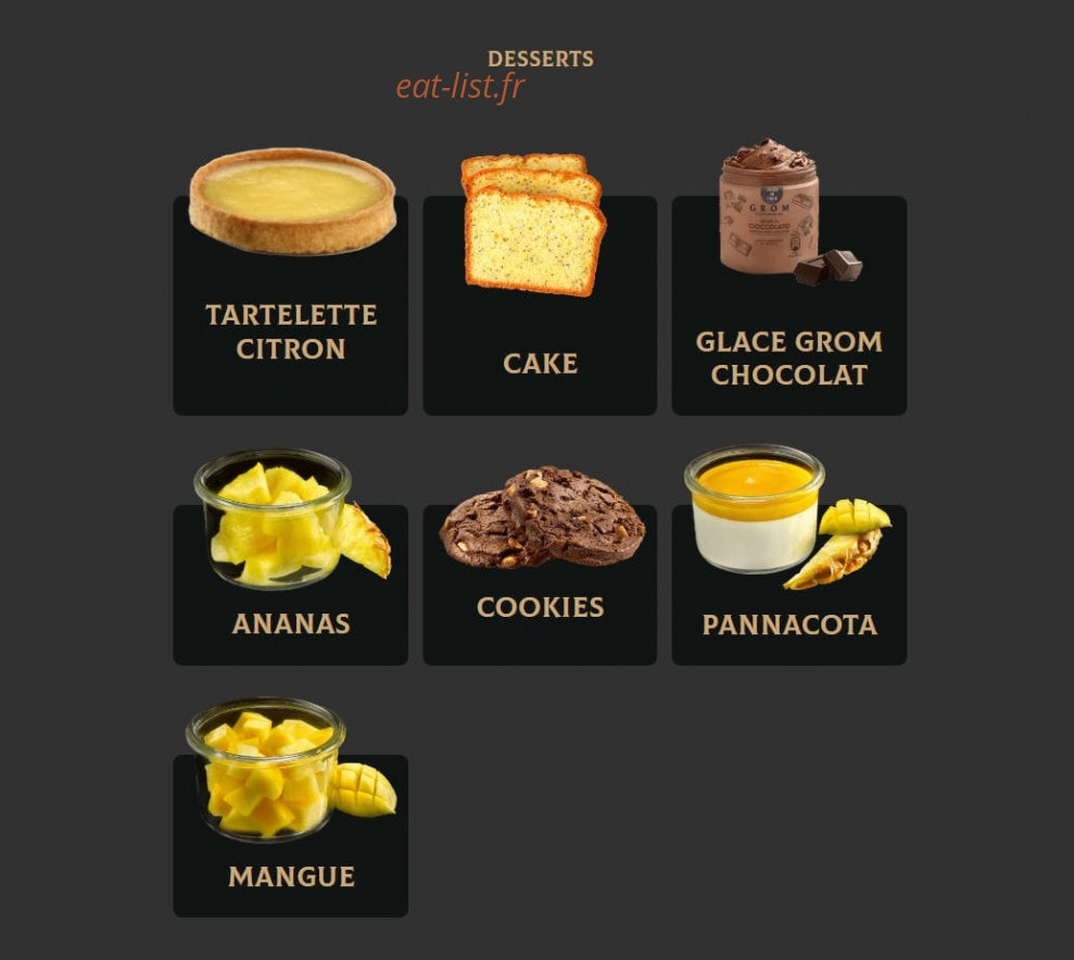 Khaan Burger & Poke — carte page 5