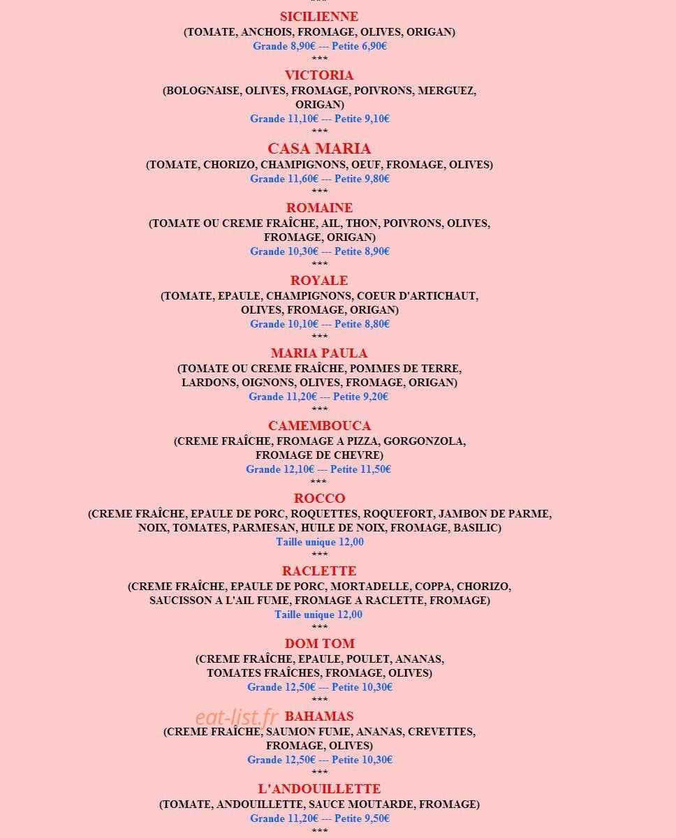 La casa Maria — carte page 2