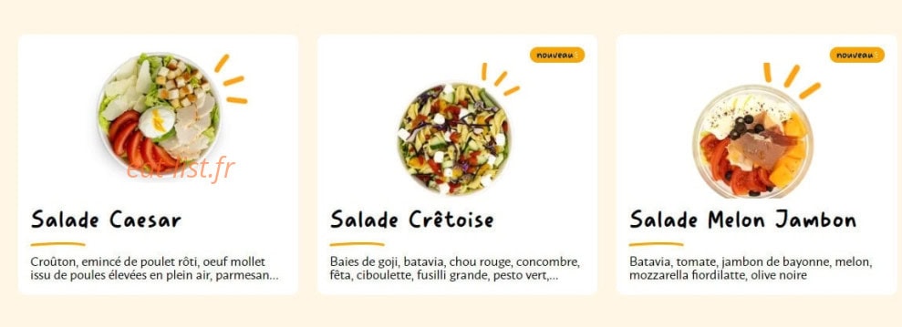 La Croissanterie — carte page 4
