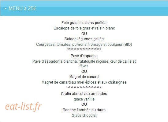 La Lune Bleue — carte page 4
