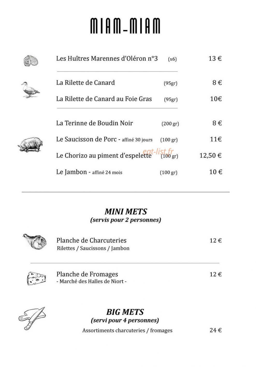Le 5 Mai — carte page 1