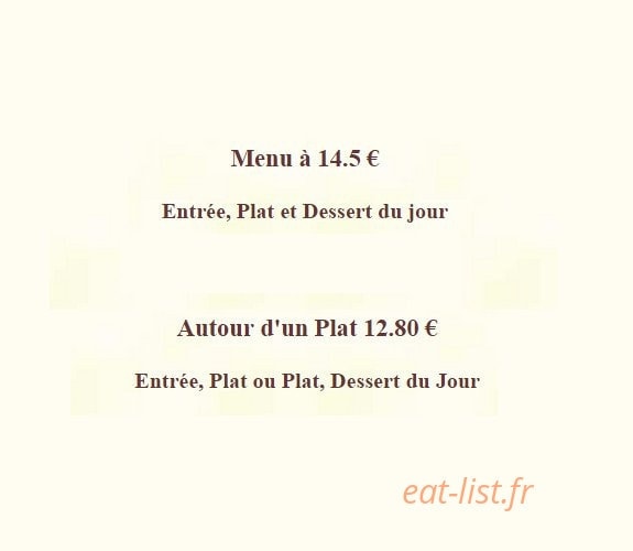 Le Chabichou — carte page 3