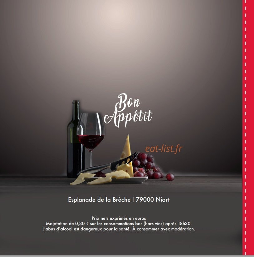 Le Grand Café — carte page 8