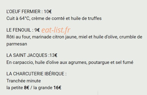 Le P Tit Rouquin — carte page 1