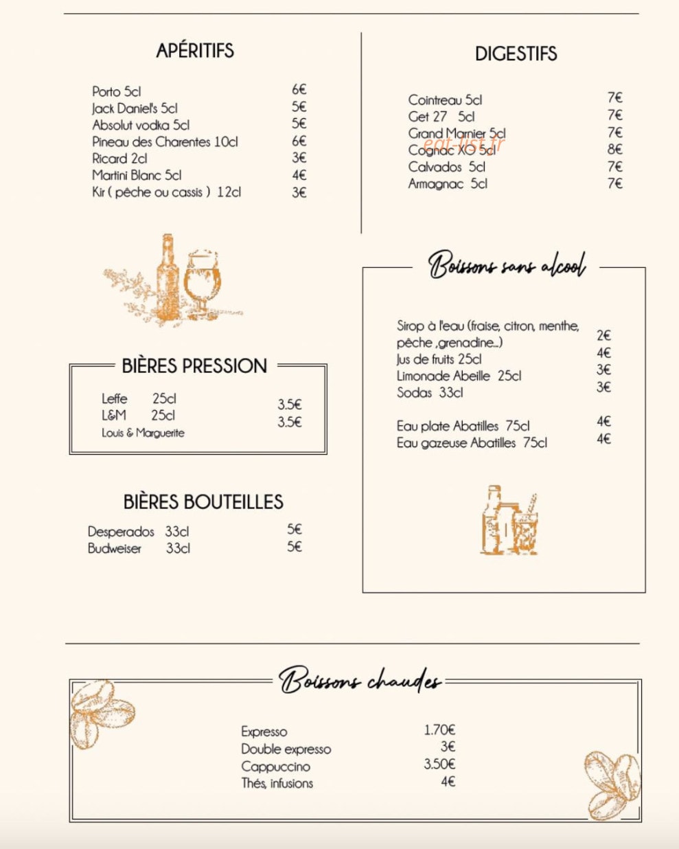 Madeleine — carte page 4