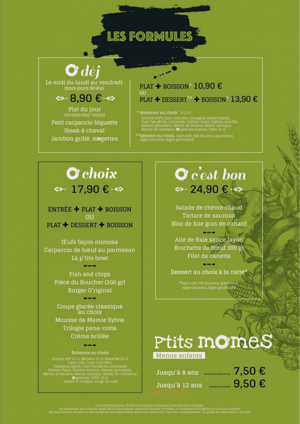 O’ la vache — carte page 6