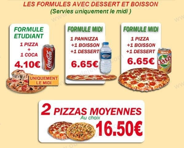 Pizza du marais — carte page 2