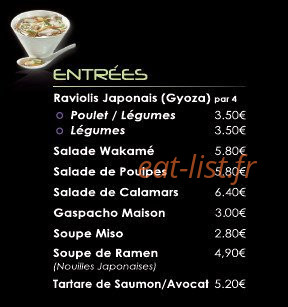 Ready Made Sushi — carte page 5