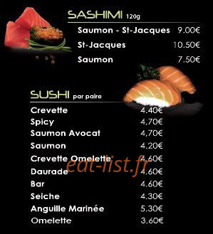 Ready Made Sushi — carte page 6