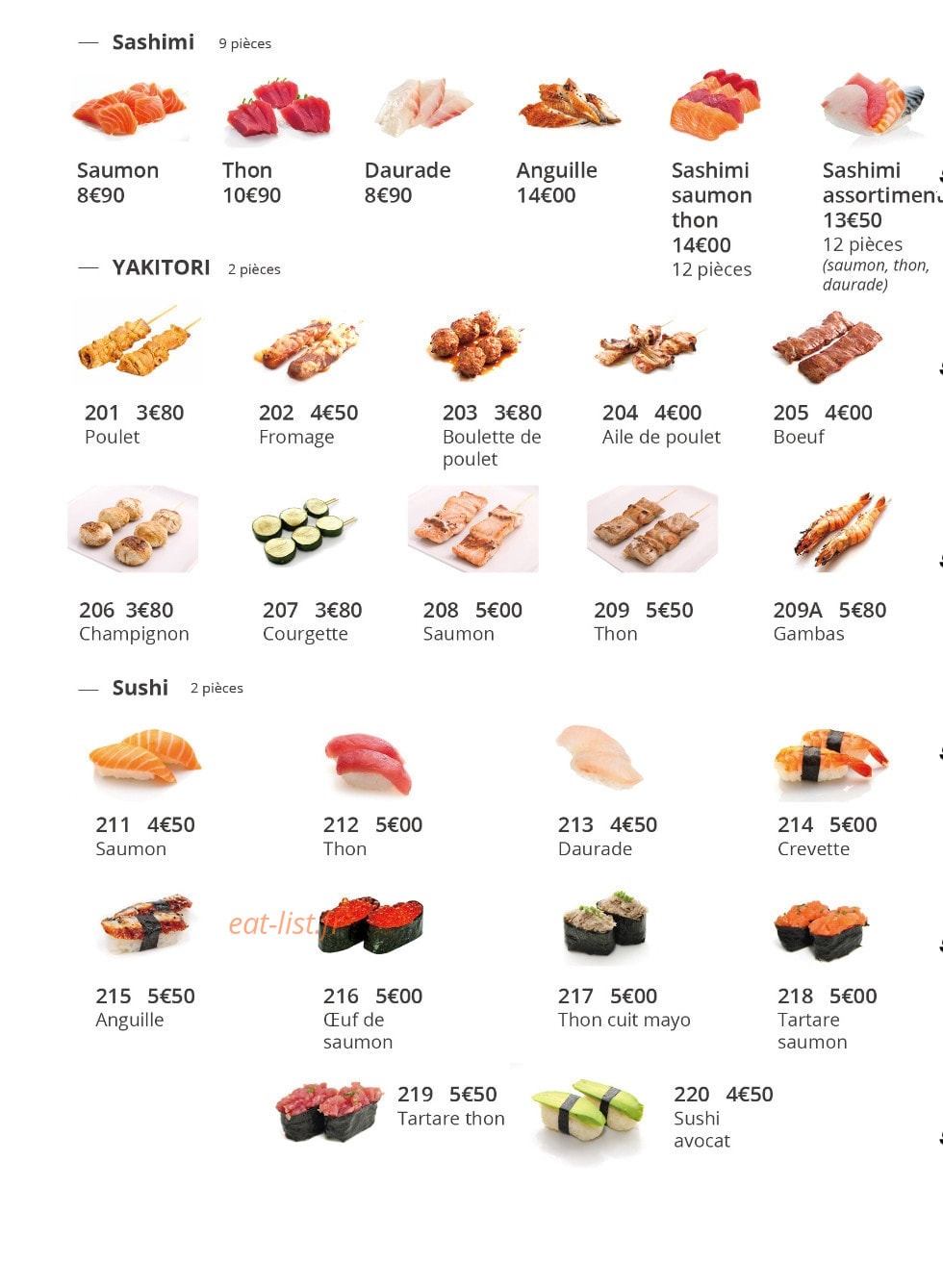 Saveurs de Niort — carte page 4