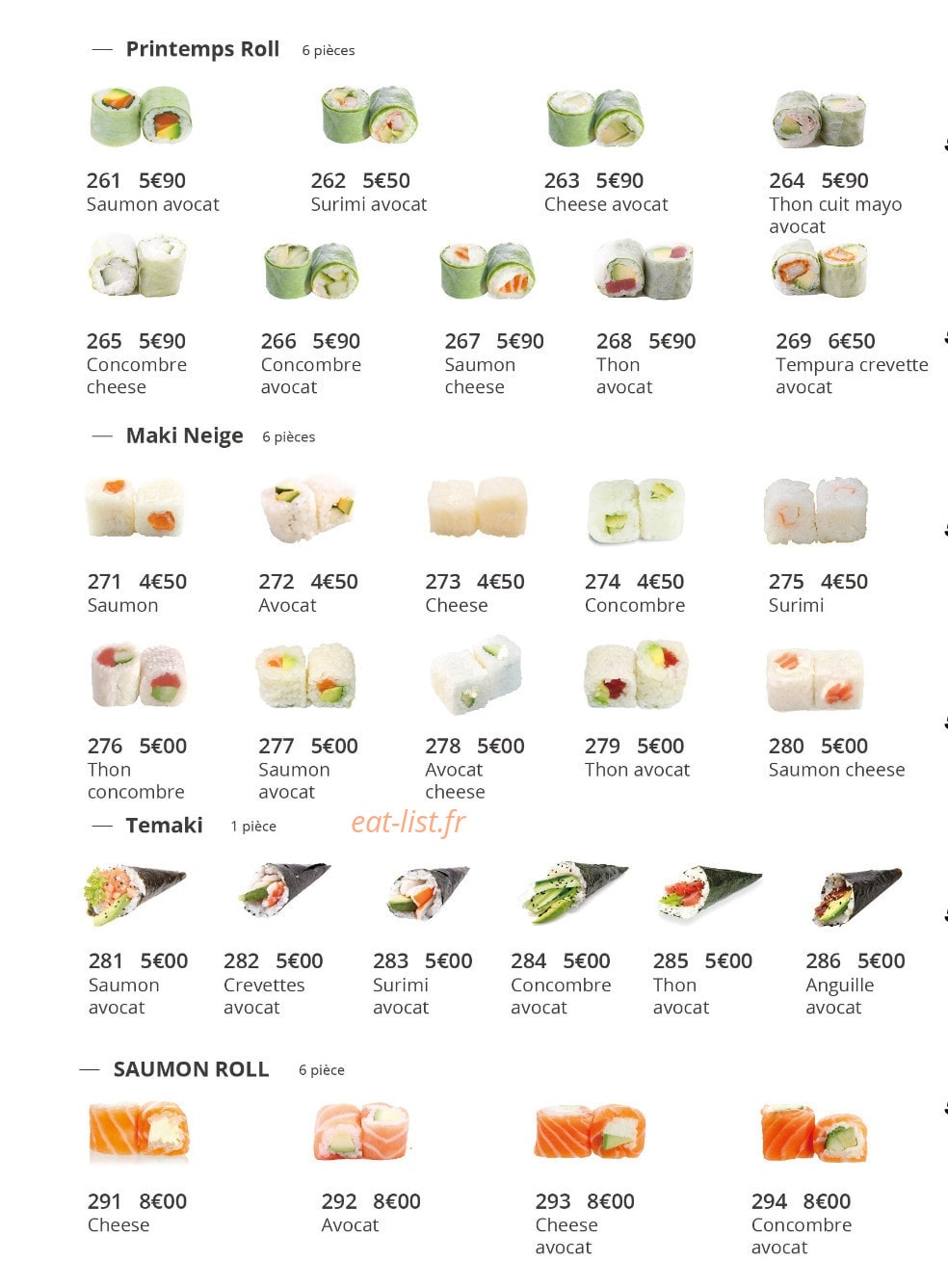 Saveurs de Niort — carte page 3