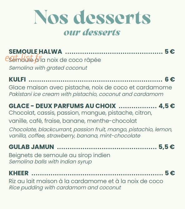 Shalimar — carte page 12