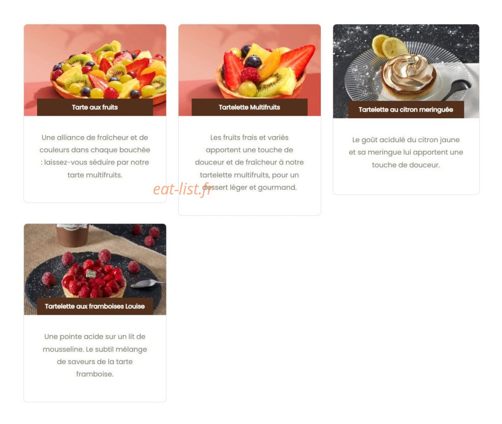 Boulangerie Louise — carte page 7