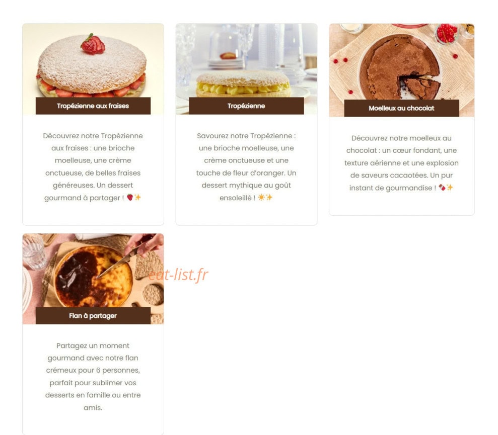 Boulangerie Louise — carte page 8