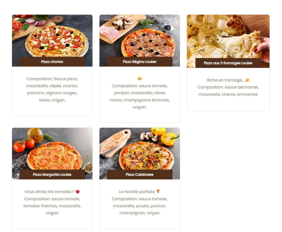 Boulangerie Louise — carte page 5