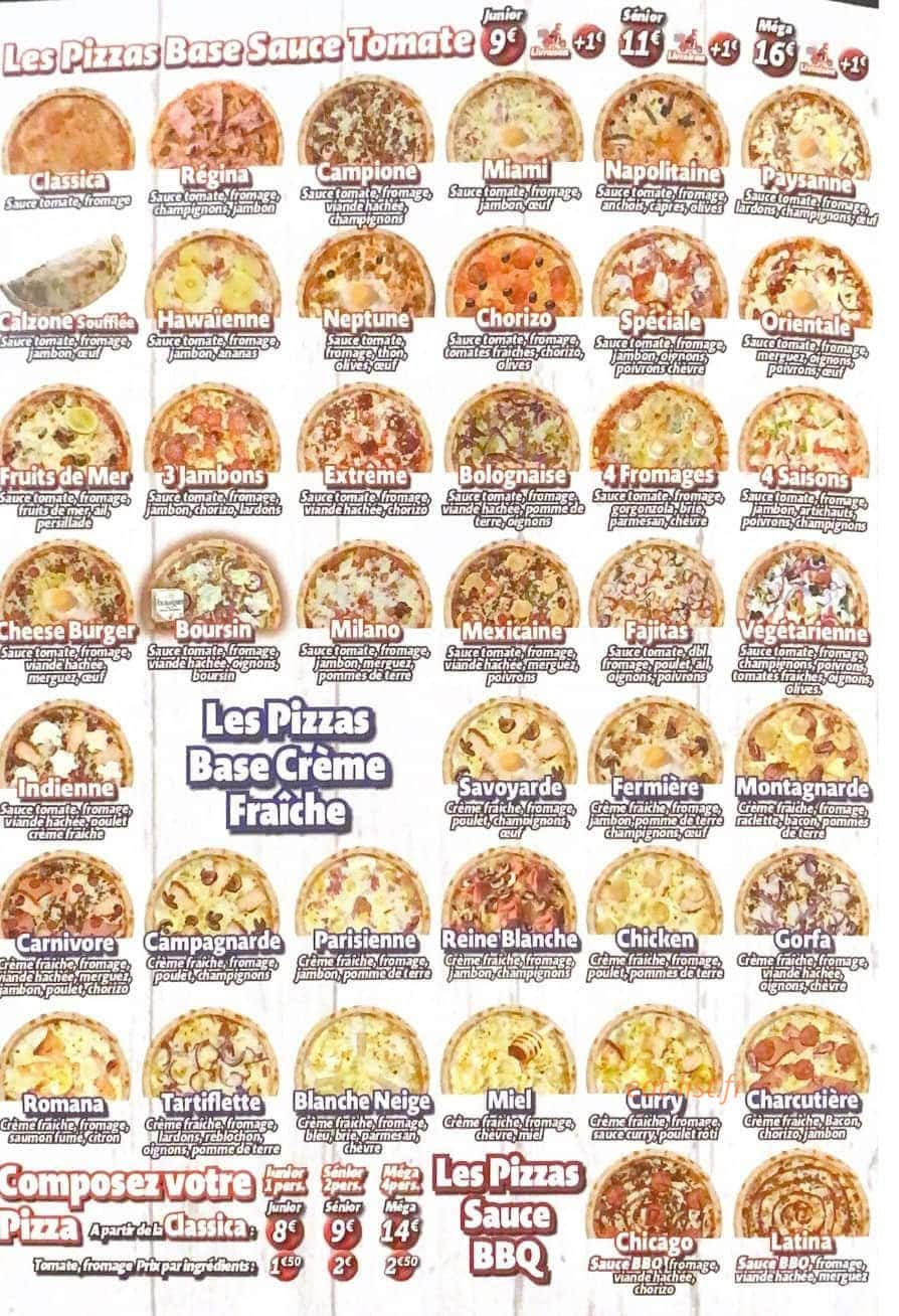 Milano pizza — carte page 2