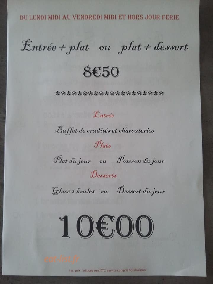 Le cheval blanc — carte page 1