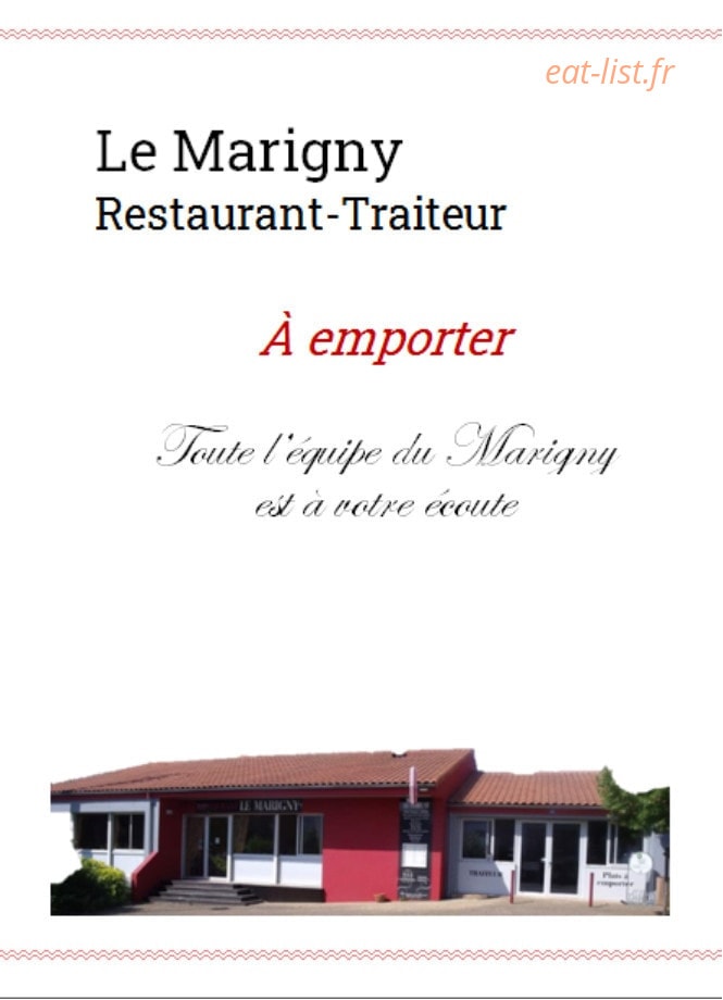 Le Marigny — carte page 1