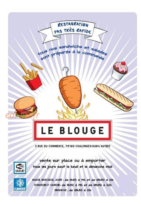 Le Blouge — carte page 1