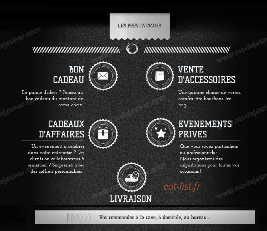 La Mare Ô Vin — carte page 1