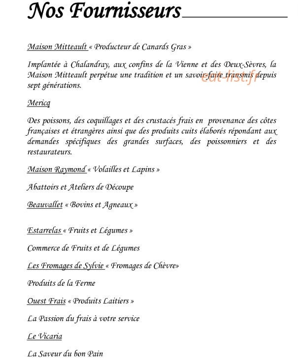 La Virgule — carte page 10